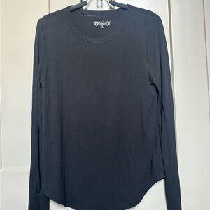 Black long sleeve top